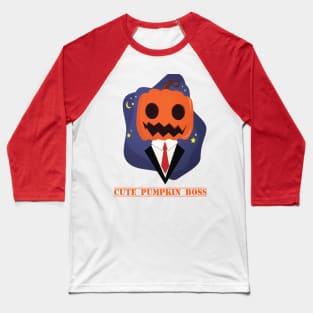 cute pumpkin boss Baseball T-Shirt